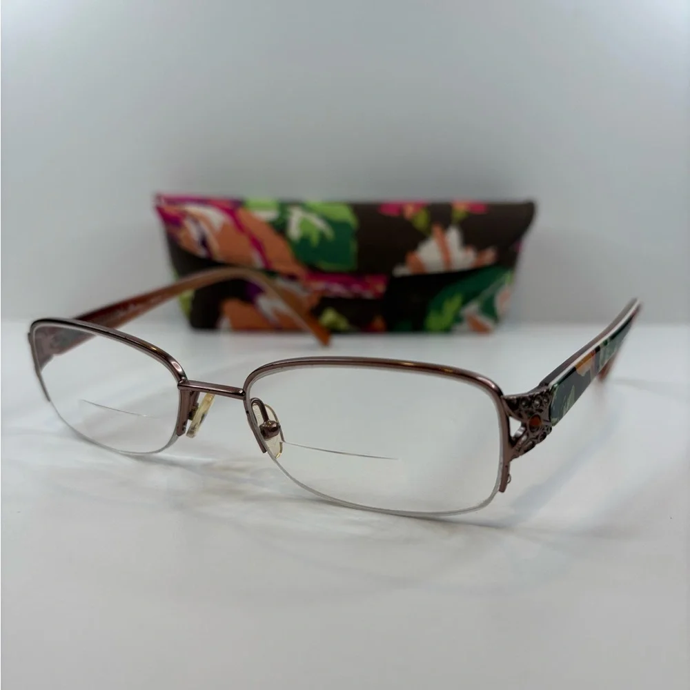 Vera Bradley Eyeglasses Autumn/English Rose(EGR) 50•17•138 Vera‎ Bradley Glasses